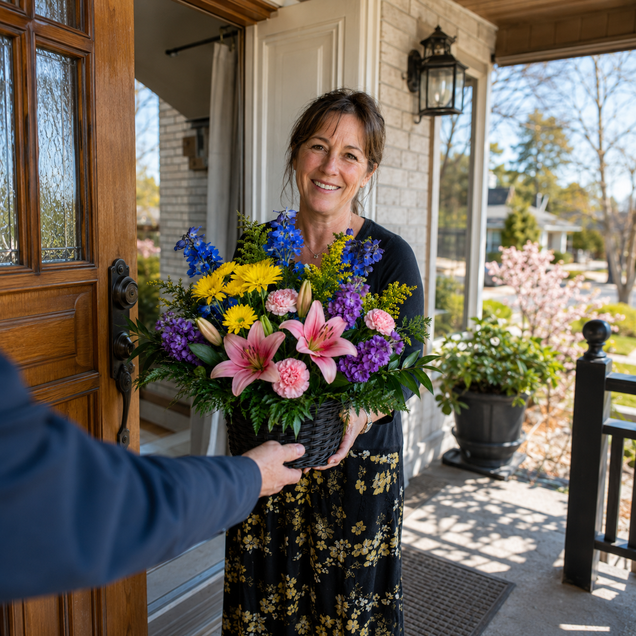 Arrangement Floral Osier 'Vibrance'
