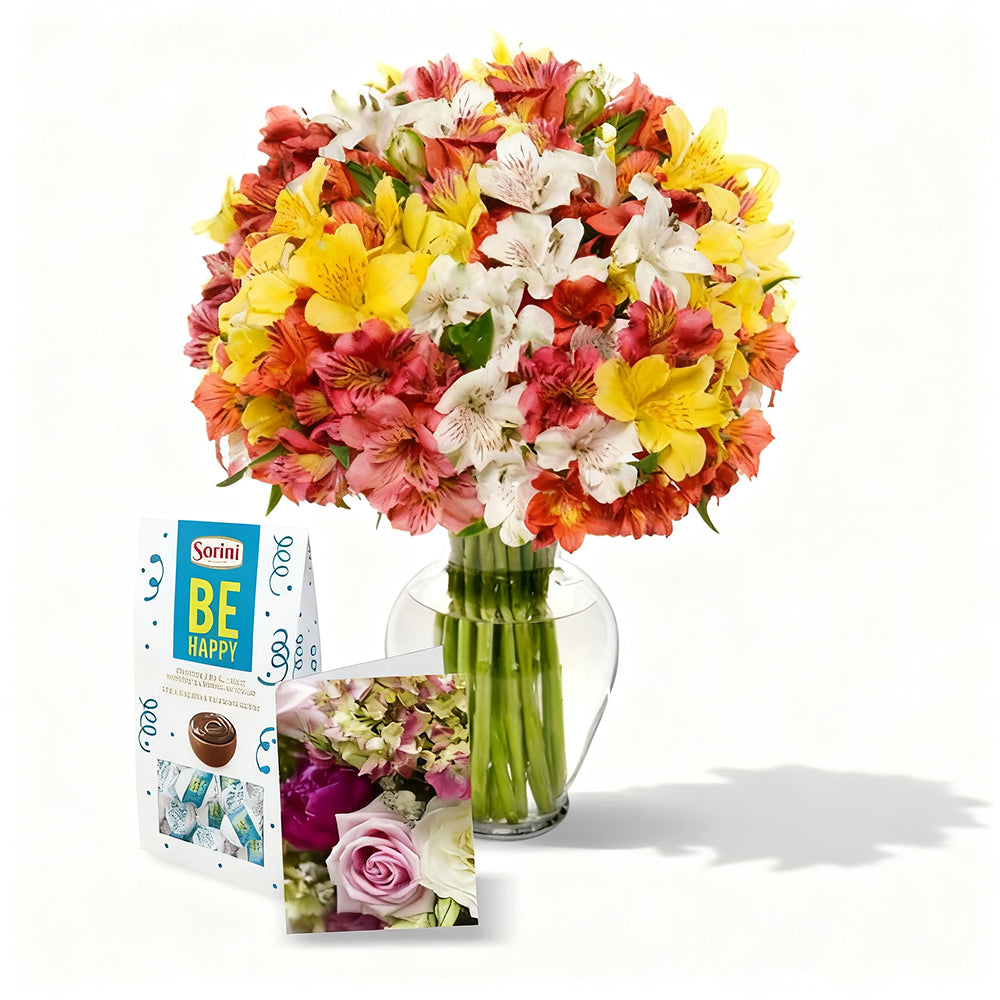 Alstroemeria Cluster Bouquet - XL
