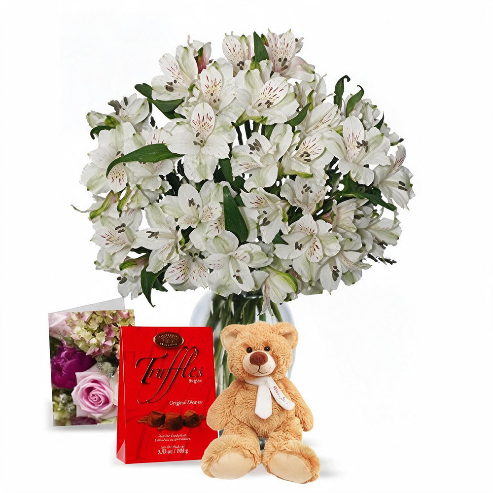 Alstroemeria Easter Bouquet - 50 Bloom Collection