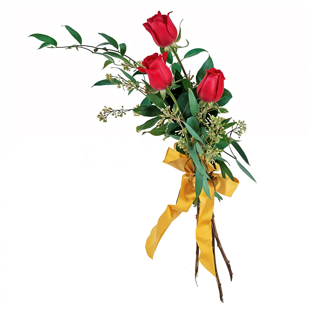 Elegant Bouquet of Red Roses - Anniversary