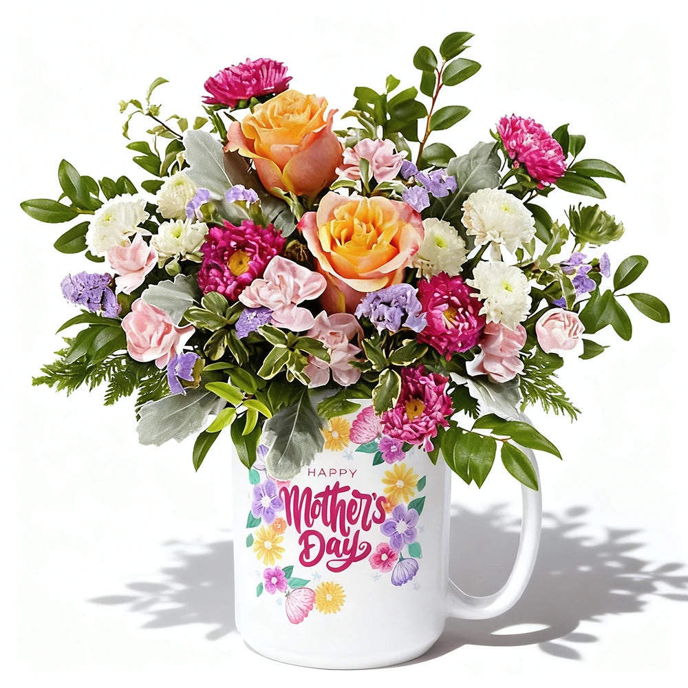 Bouquet "Jardin Enchanteur" - Roses Vertes