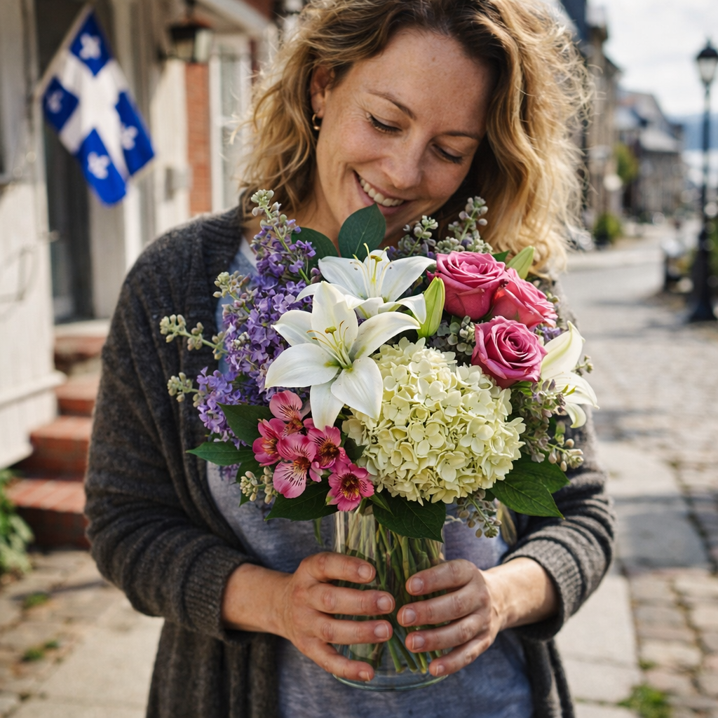Elegant Bouquet of Lavender Roses - Anniversary