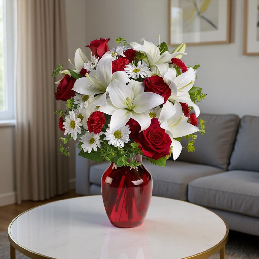 Le Bouquet le Plus Vendu (Assemblé au Québec) : Geste Romantique Garanti - Fleur Quebec