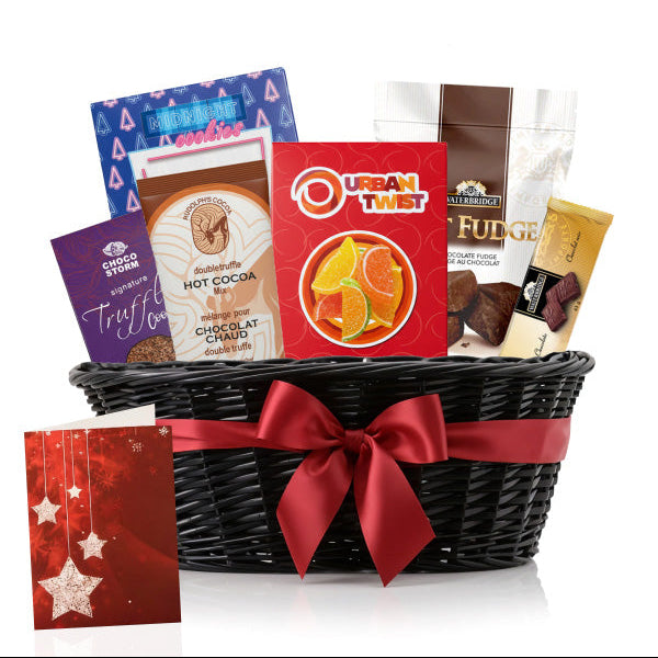 Collection de paniers cadeaux gourmands de Noël I (7 articles)