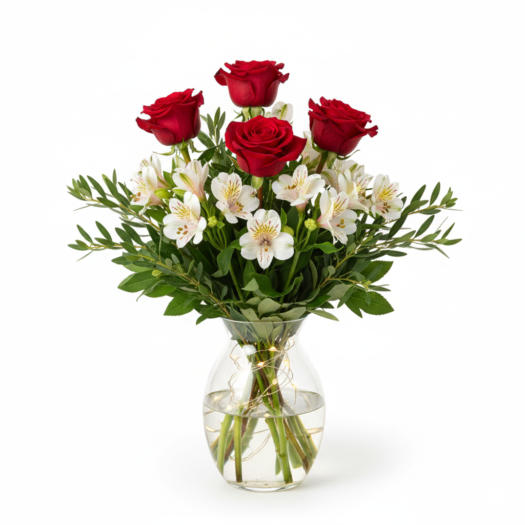 Christmas Love Bouquet - Flower Delivery New Zealand