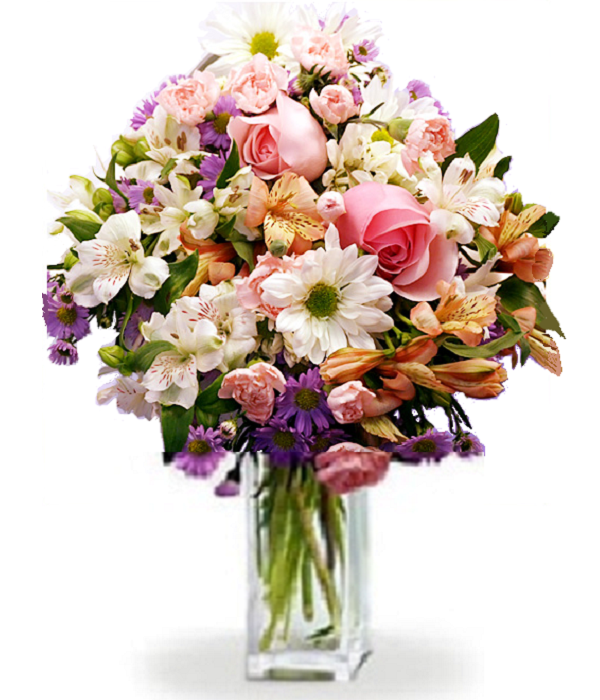 Bouquet Luxury "Délicatesse Exquise" - Roses Blanches - Mariage Fleur Québec