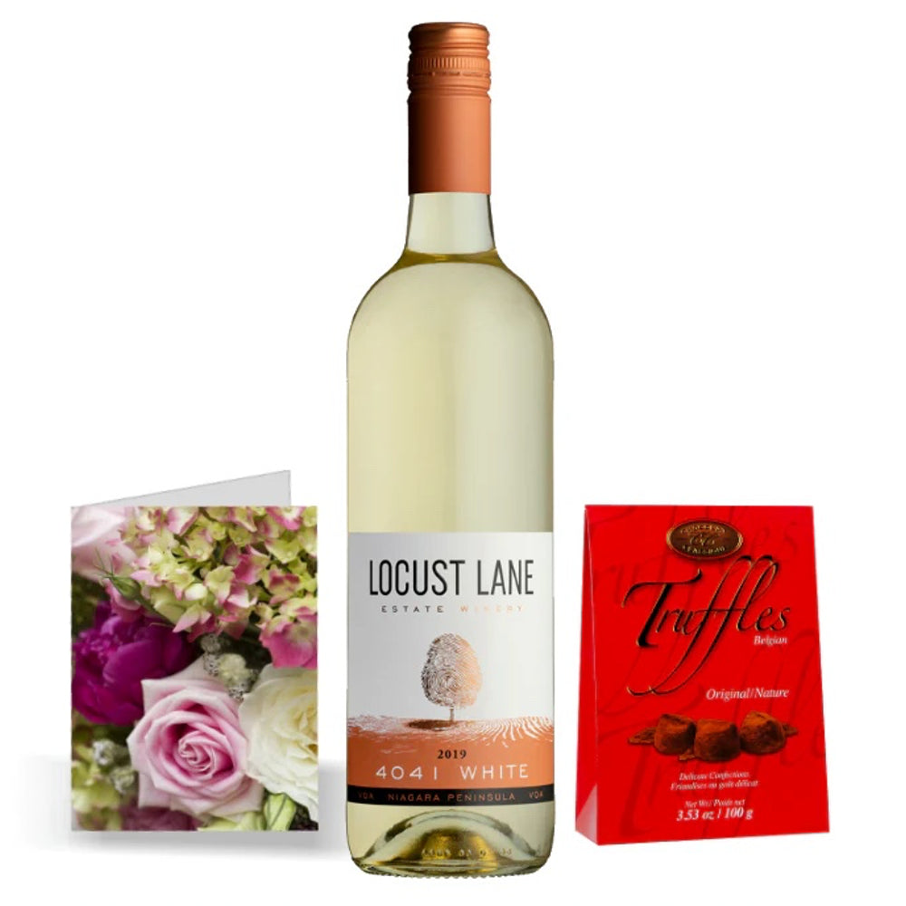 Faites de Chaque Moment une Célébration : Ensemble Vin Blanc & Truffes