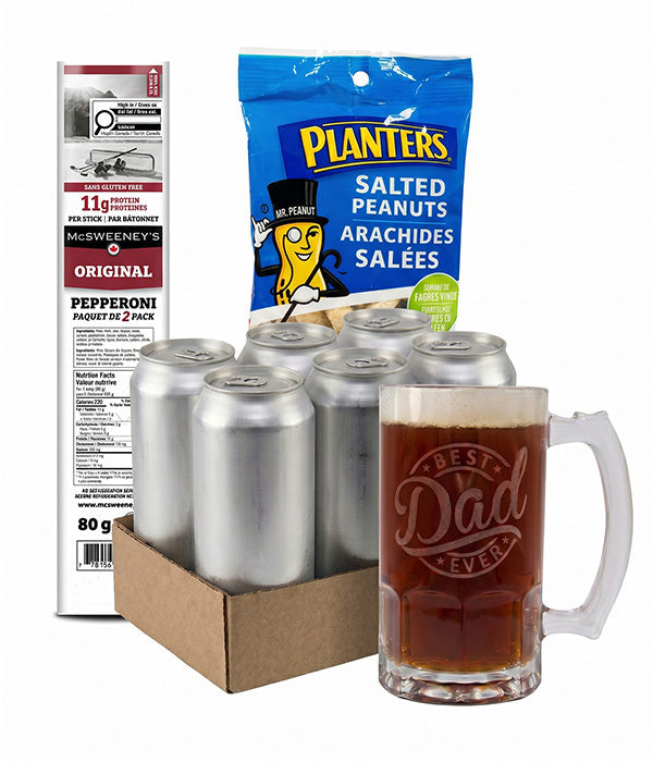 Father's Day Beer Gift Set with Combo VIII Mug