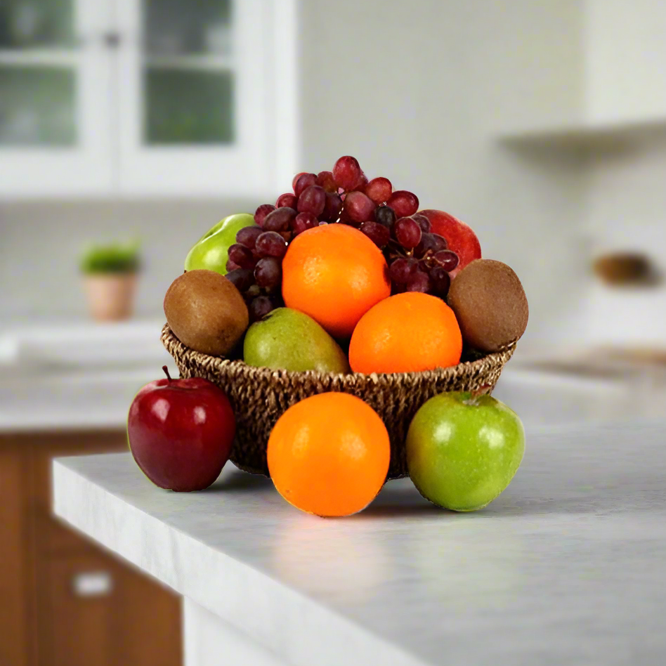 Panier Cadeau Luxury de Fruits Frais de Saison - Toutes Occasions Fleur Québec