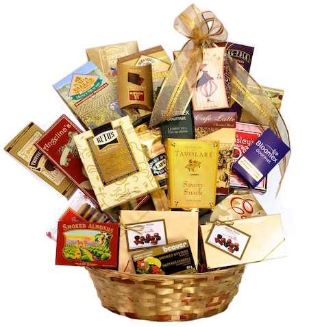 Panier-cadeau gastronomique de luxe pour les gourmands