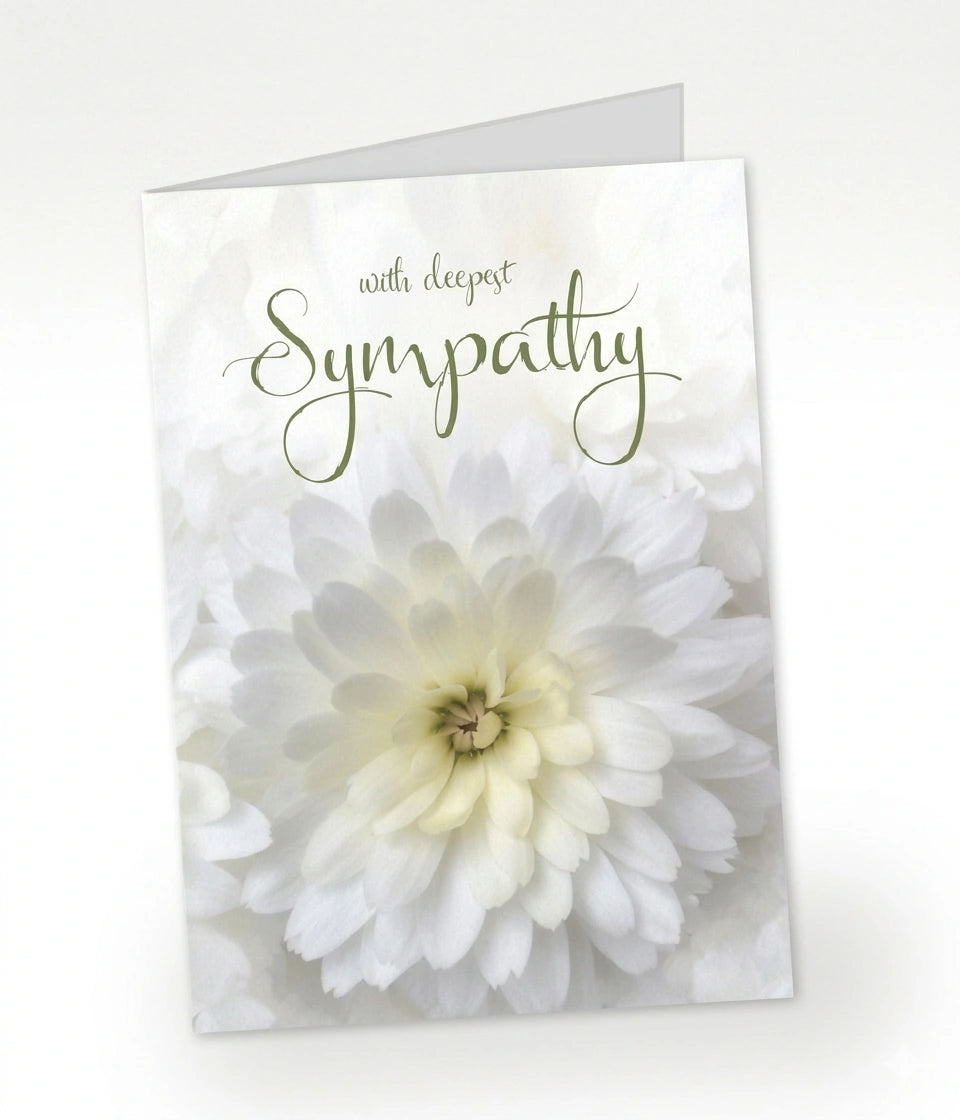 Large Sympathy Card - Condolences
