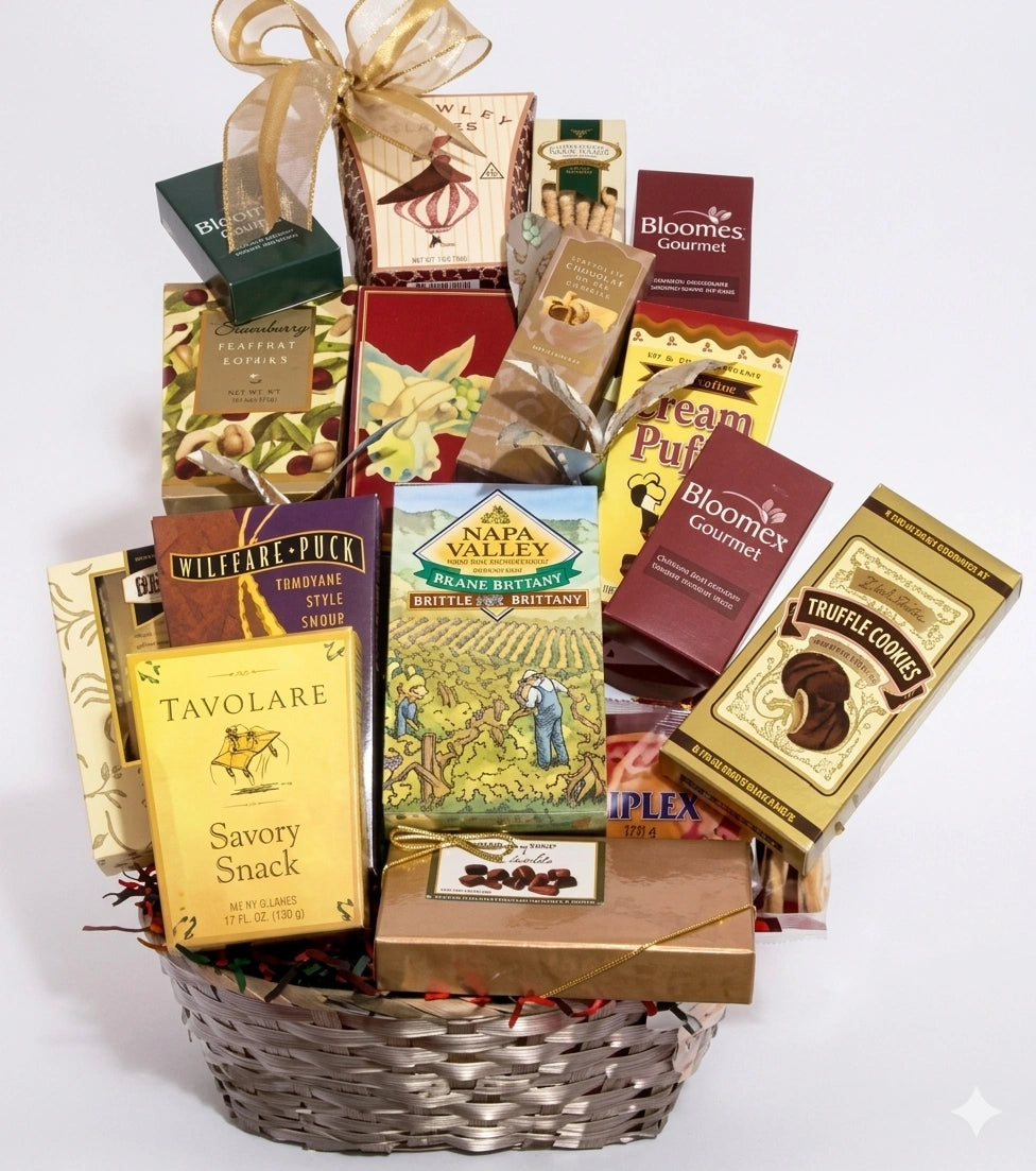 Supreme Handmade Gift Basket - Chocolates, Truffles and Sweets