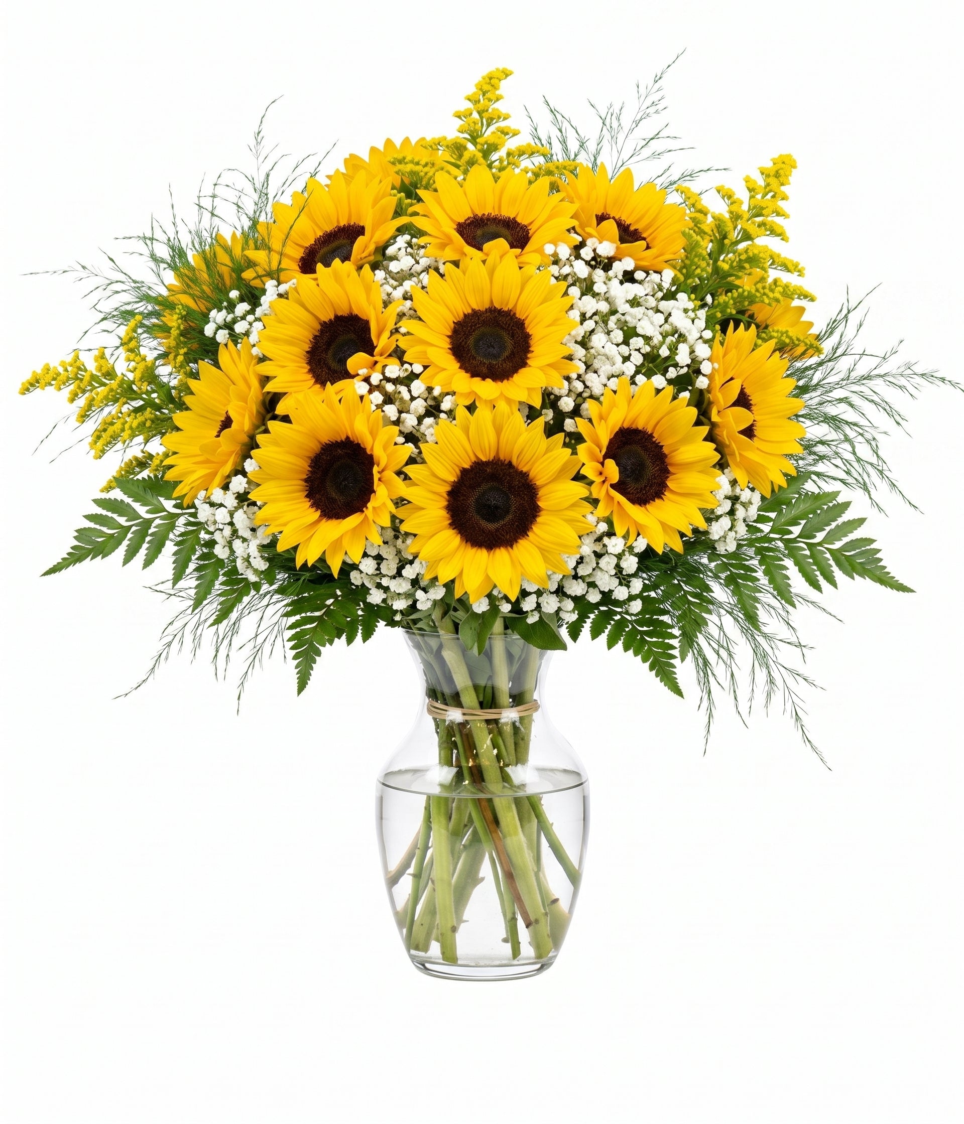 Vibrant Sunshine Sunflower Bouquet - Fresh and Radiant Flowers