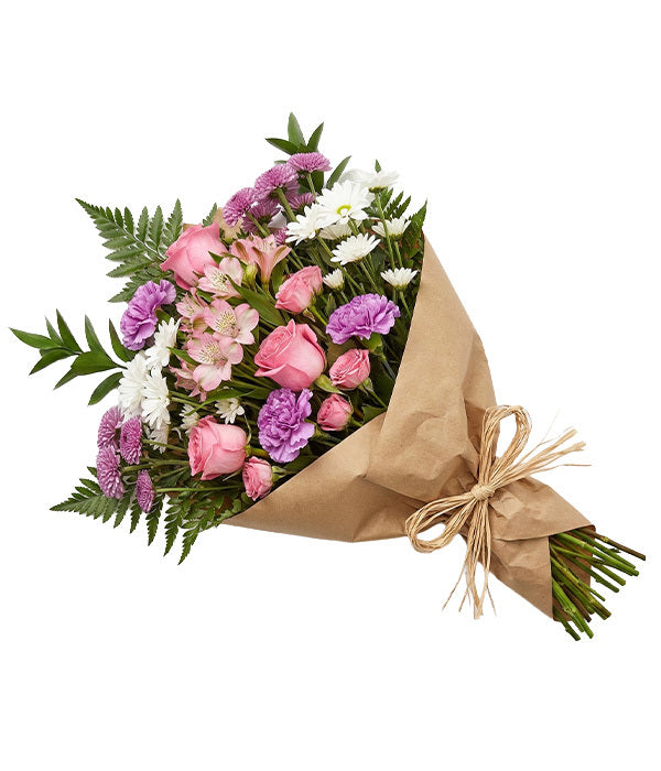 Hand-tied purple and pink Collection 3