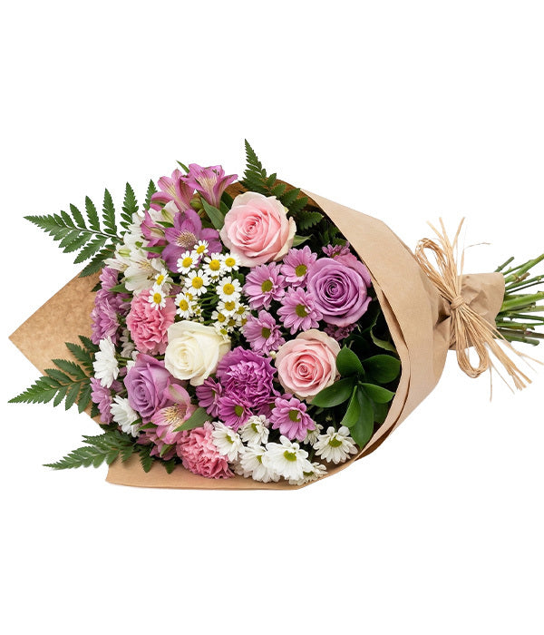 Hand-tied purple and pink Collection 4