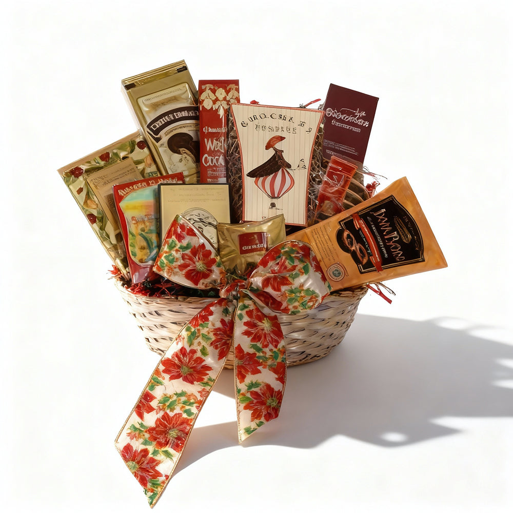 Luxury Gift Basket - Chocolates, Biscuits and Sweets - Celebrations