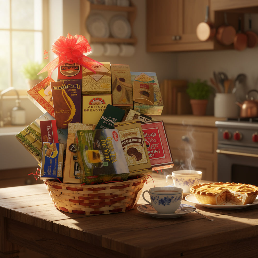 Panier-Cadeau Gastronomique – 18 Délices Gourmands