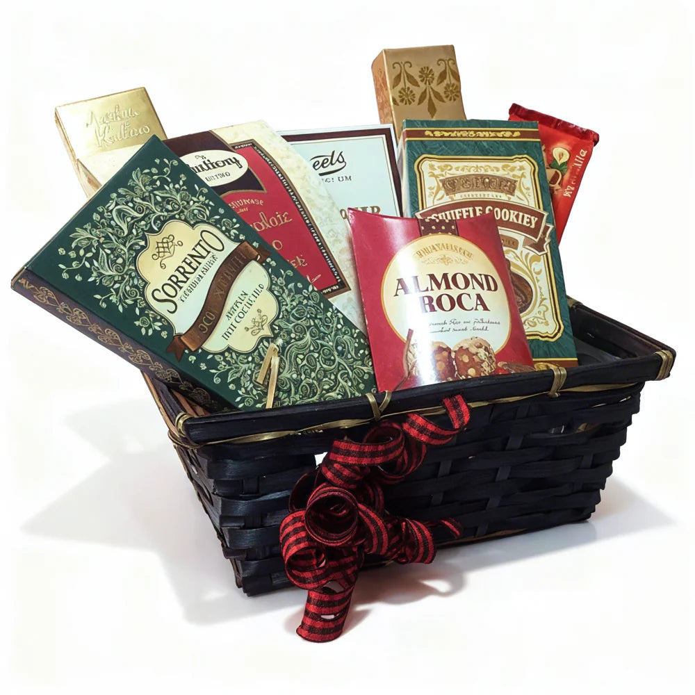 Panier-Cadeau de Noël Champêtre III (8 articles) – Plaisirs Gourmands