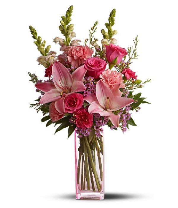 Bouquet Luxury "Lys Charmants" - Roses Crème et Blanches - Mariage Fleur Québec