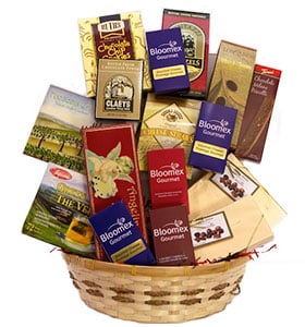 Panier-cadeau gastronomique de luxe pour les occasions spéciales