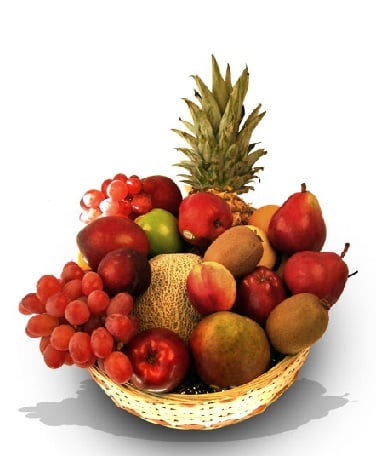 Cadeau corbeille de fruits gastronomique haut de gamme