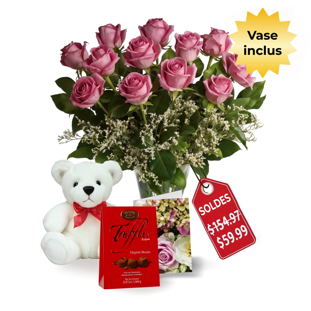 Une Douzaine de Roses Fête des Mères IV