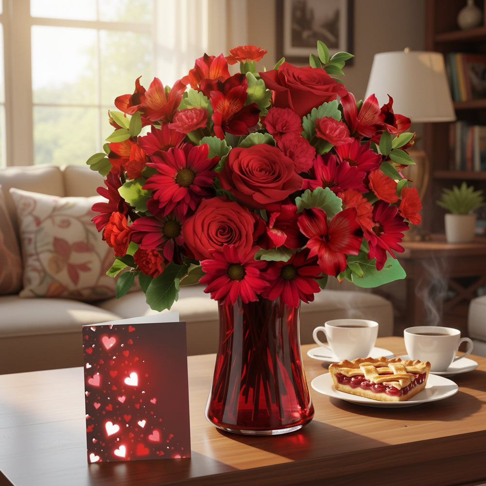 Valentines Designer Collection I - Flower Delivery New Zealand