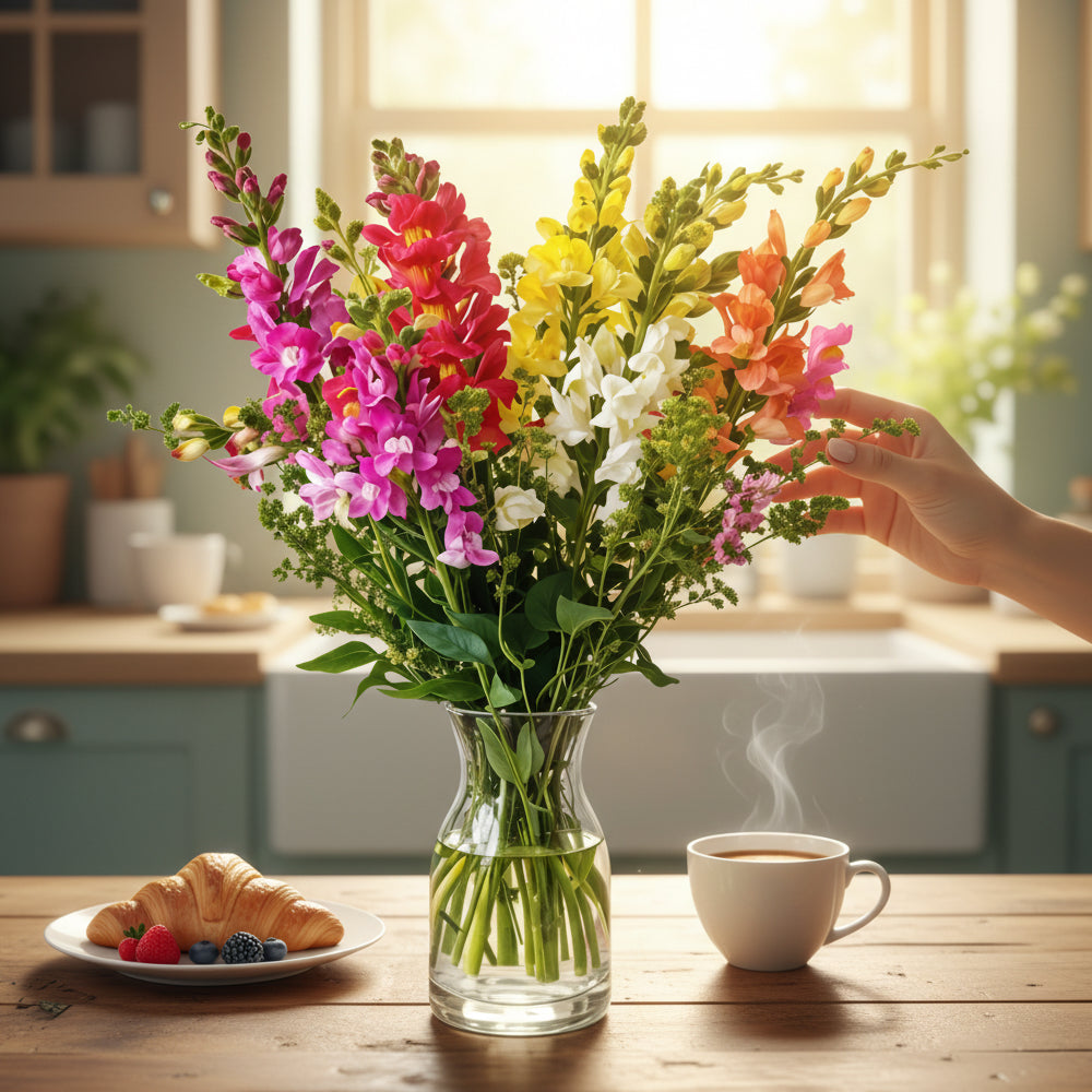 Vibrant Super Snapdragons: colorful flowers for your garden