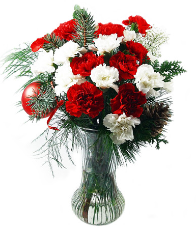 Arrangement floral d’hiver élégant