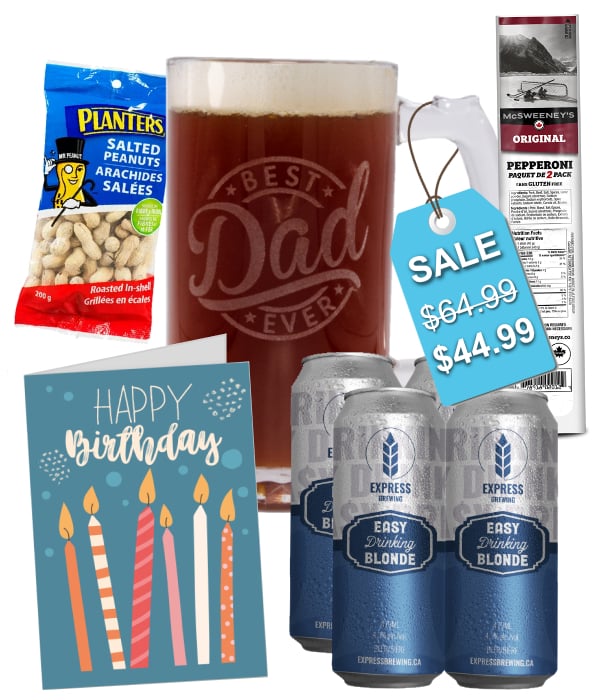 Coffret cadeau bière et mug premium IV Fleur Québec