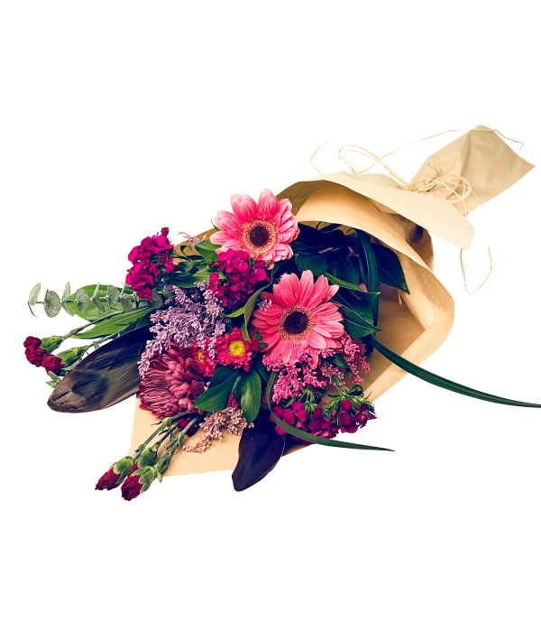 Noué à la main violet et rose Collection 2