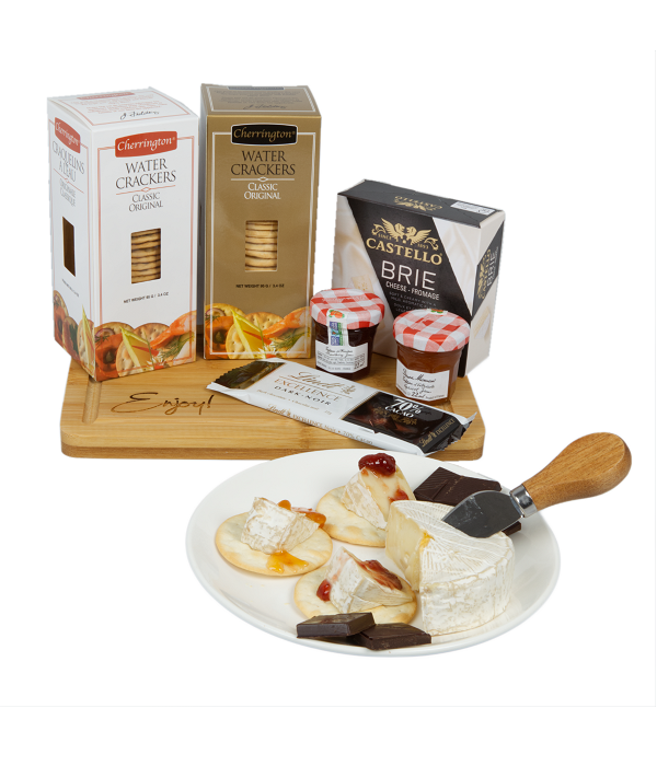 Planche de charcuterie gourmande : sélection de viandes et fromages premium Fleur Québec