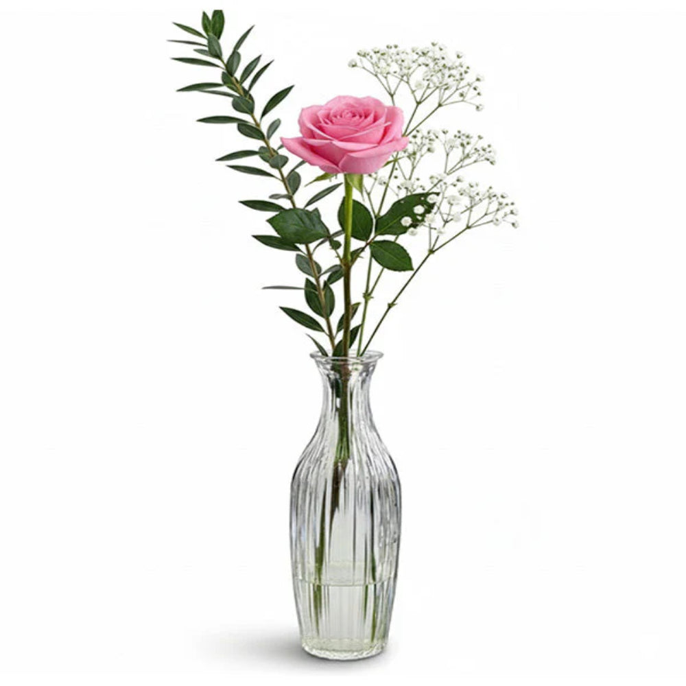 Rose Rose in a Button Vase