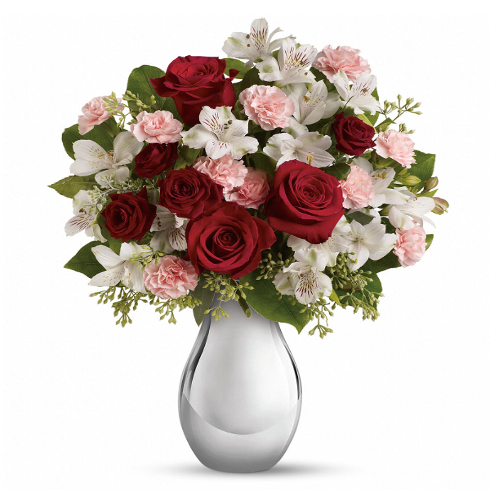 Romantic Bouquet of Red Roses