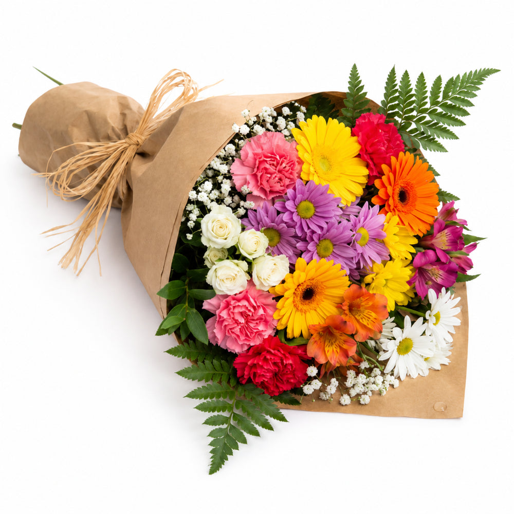Choix du fleuriste – Couleurs vives