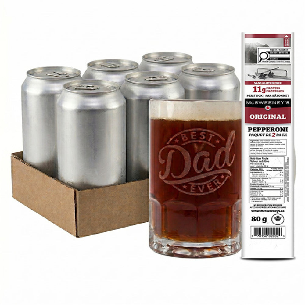 Father's Day Beer Gift Set with Combo VII Mug