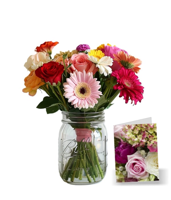 Premium Designer Mason Jar II - Solution de rangement en verre élégante