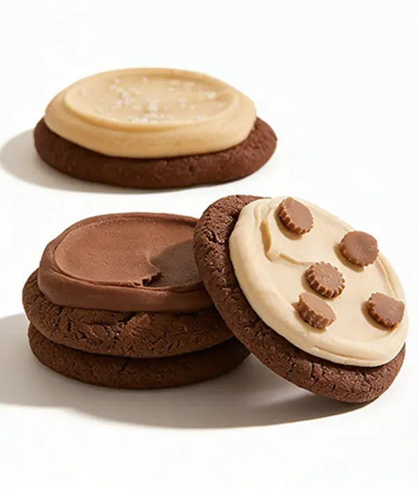 Boîte de 3 biscuits gourmands assortis