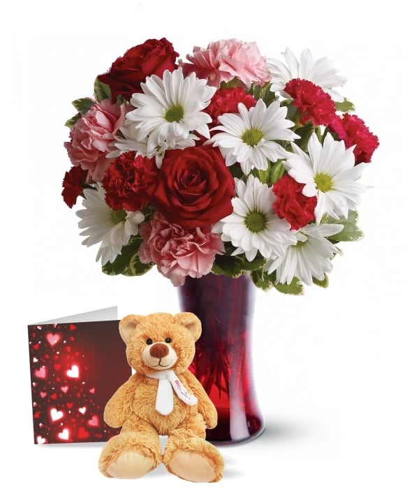 Coffret cadeau romantique câlins et baisers pour couples