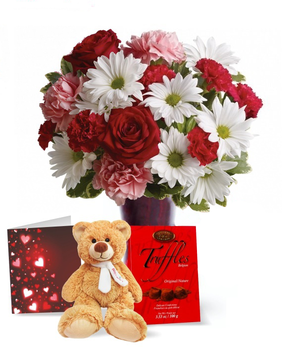 Bouquet "Thérapie d'Hydratation" - Roses Blanches - Remerciement Fleur Québec