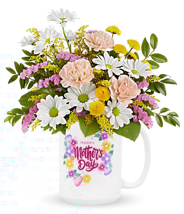 Bouquet de fleurs de marguerites ensoleillées vibrantes