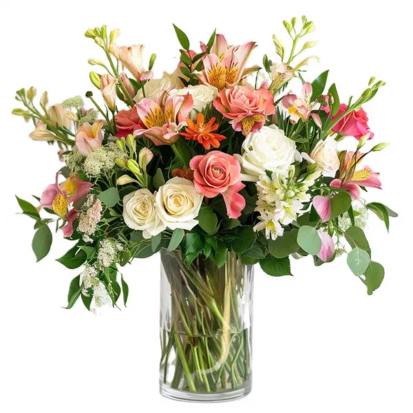 Pastel Harmony - Flower Delivery New Zealand
