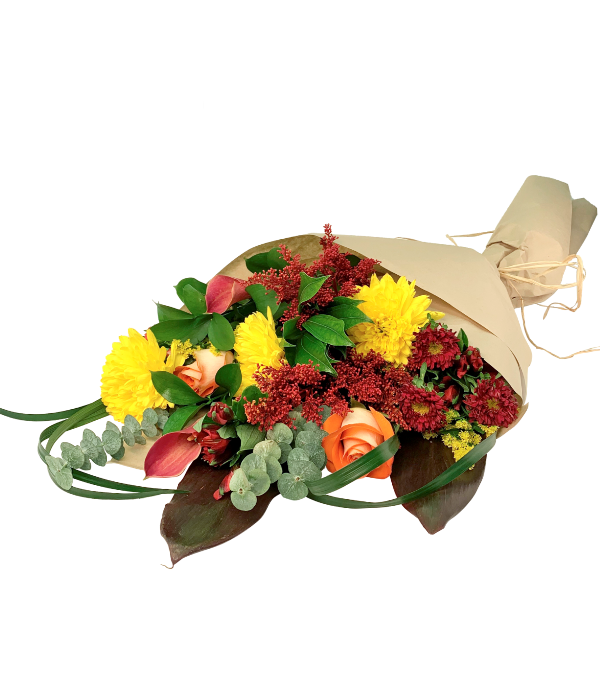 Bouquet automnal vibrant (40 cm) Fleur Québec