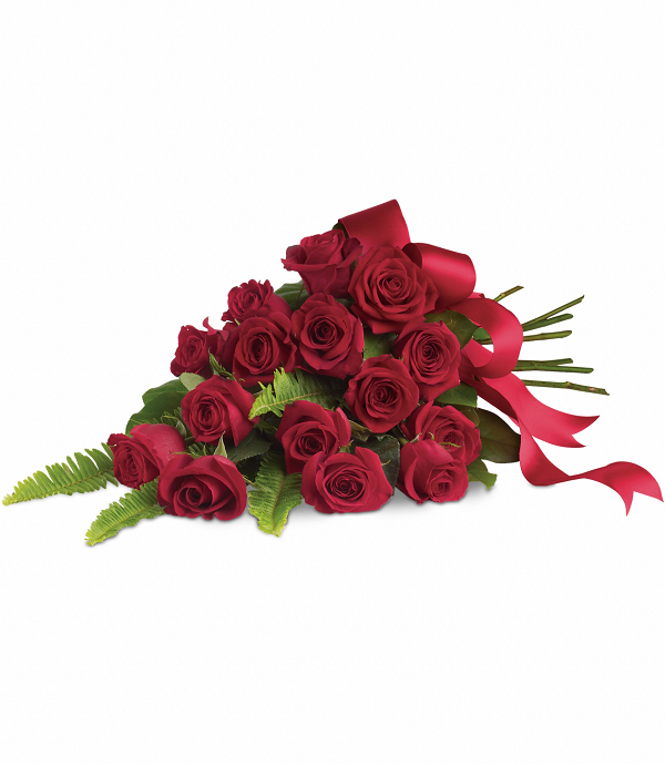 Bouquet "Impression" - Roses Rouges - Anniversaire Fleur Québec