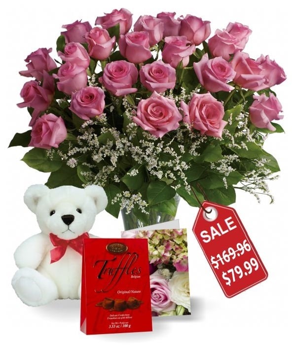 24 Bouquet de roses pour la fête des mères - Lot 3