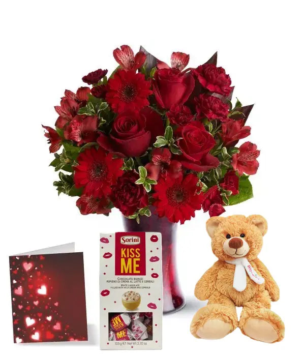 Ensemble de la Collection de la Saint-Valentin de Créateurs Fleur Québec