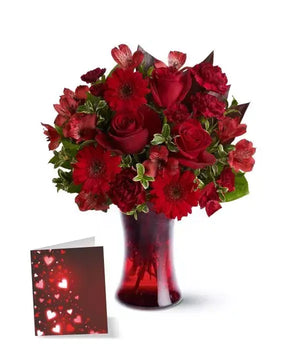 Bouquet Premium de 12 Roses Rouges - Collection Romantique des Créateurs - Anniversaire Fleur Québec