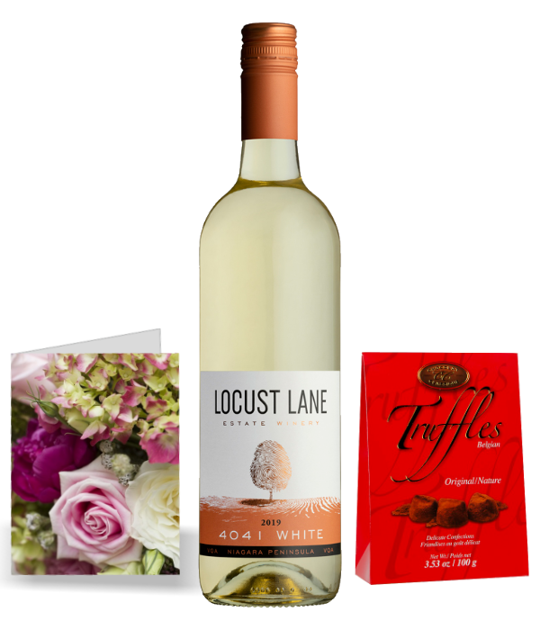 Carte-cadeau truffes au vin blanc de qualité supérieure Fleur Québec