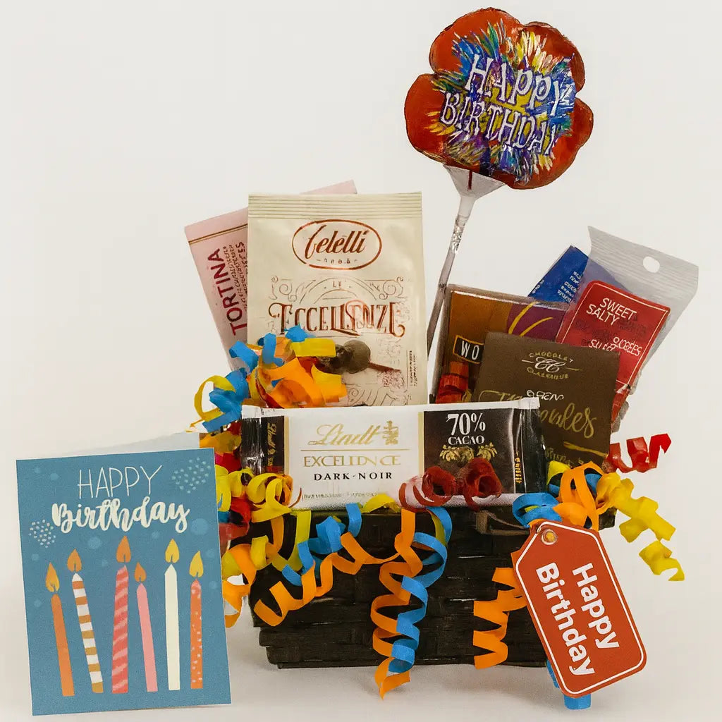 Panier-Cadeaux-pour-Anniversaire Fleur Quebec