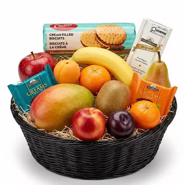 Panier Cadeau de Fruits et Chocolats